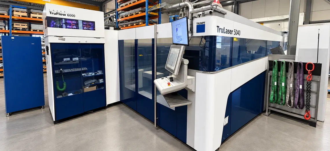 Utilaj TRUMPF TruLaser 5040 — masă de tăiere 4.000 × 2.000 mm
