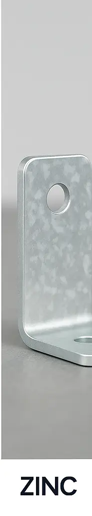 Galvanized sheet metal material